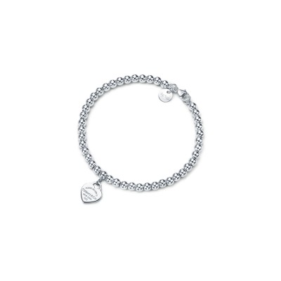 TIFFANY RETURN TO TIFFANY® HEART TAG BEAD BRACELET IN SILVER 23984024